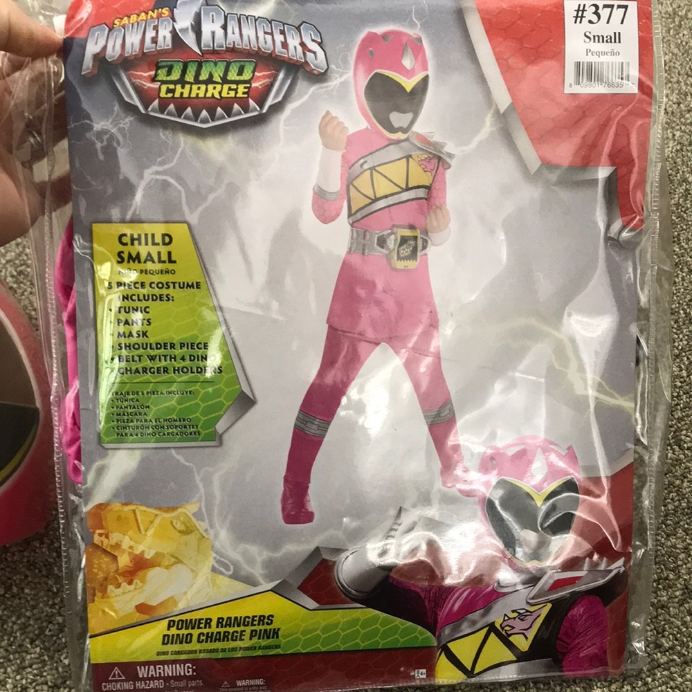 Girls power ranger costume
